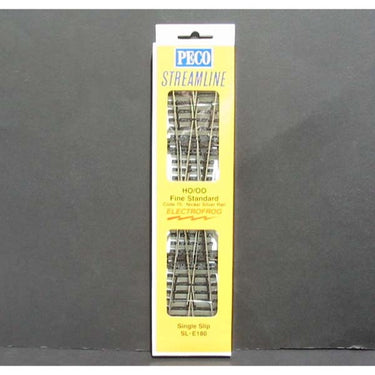 Peco SLE180 HO/OO Code 75 Single Slip Electrofrog